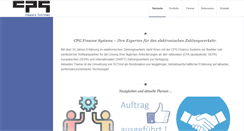 Desktop Screenshot of cpg.de