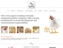 Tablet Screenshot of cpg.com.eg